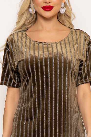 Платье "Торжество" (хаки) П4353