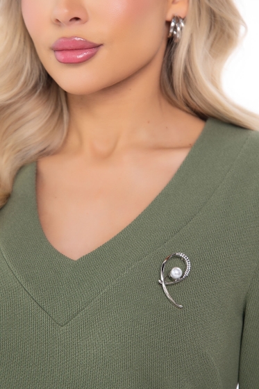 Джемпер "Лекси" (олива) Б8124