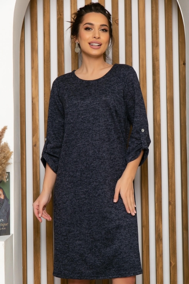 Платье "Малибу" (темно-синее) П4784