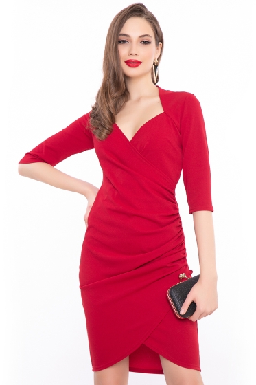 Платье "Ах, какая женщина!" (рэд) П3043