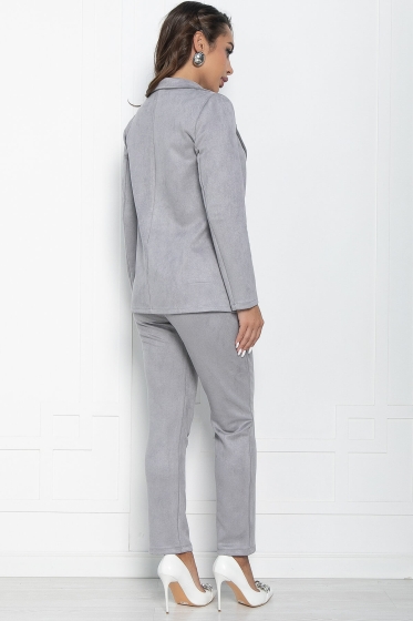 Костюм Уютная осень (серый) К11072