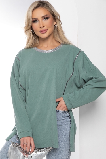 Джемпер "Мэйт" (мята) Б8591