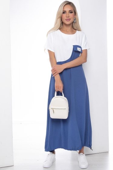 Платье "Скай" (джинс) П8931