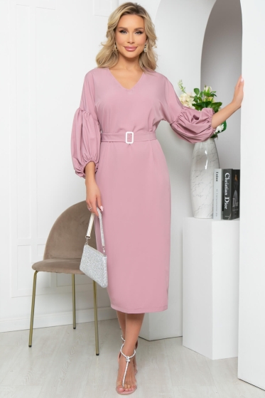 Платье "Пленительная магия" (пыльная роза) П5388