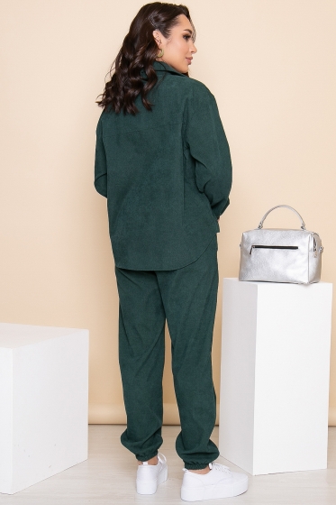 Костюм "На пульсе моды" (изумруд) К3437
