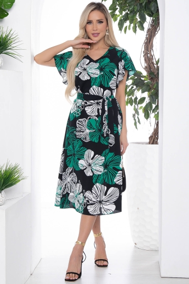 Платье Мелодия любви (черное) П10333