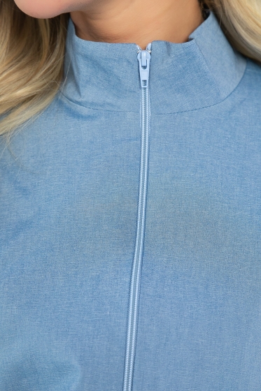 Жакет Эсми (голубой меланж) Б12989-44М