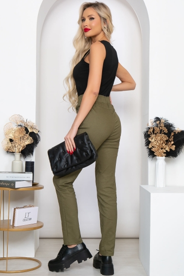 Брюки "Моделос" (хаки) ХИТ Б5062