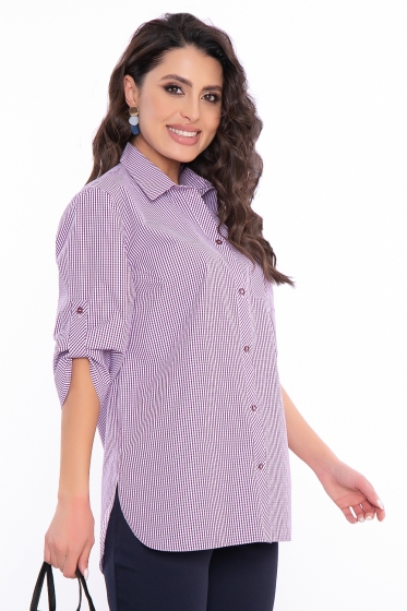 Рубашка "Стелла" (виноград) Б2812