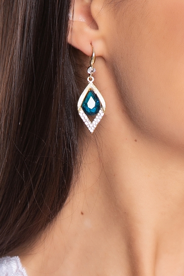 Серьги "Сапфировый блеск" Бижу42