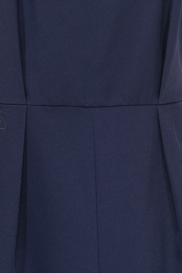 Платье "Неотразимая" (чернильно-синее) П4058