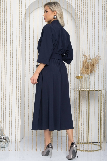 Платье Доминанта (синее) П12067