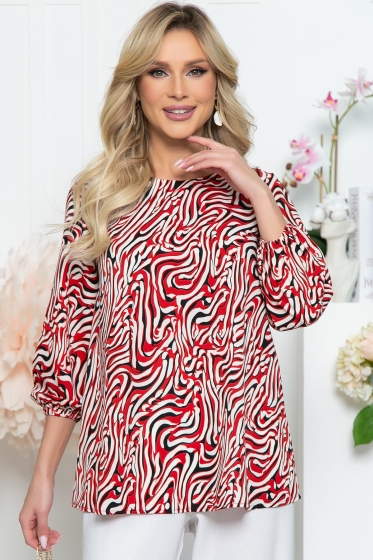 Блуза "Тереза" (рэд) Б5458