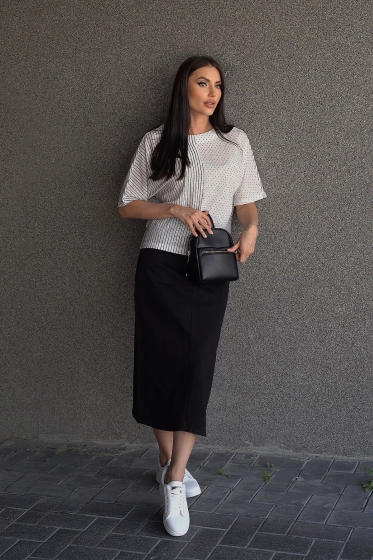 Юбка Луиза (черная) Ю10251