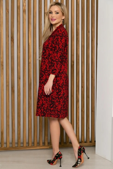 Платье "Леди Флауэр" (рэд) П3099