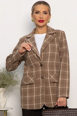 Пальто-пиджак Чендлер (бежевый) Б14157-7М