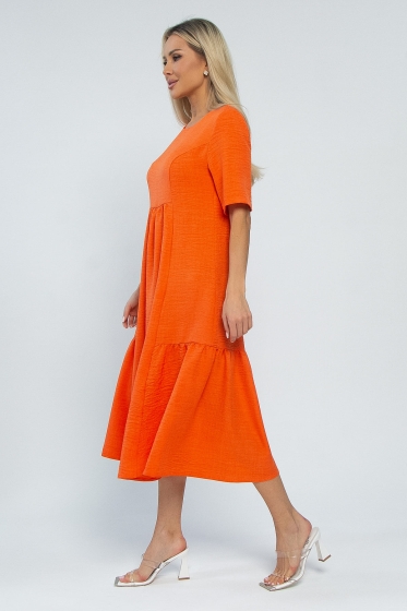 Платье Воздушный поцелуй (оранжевое) П13490-18М