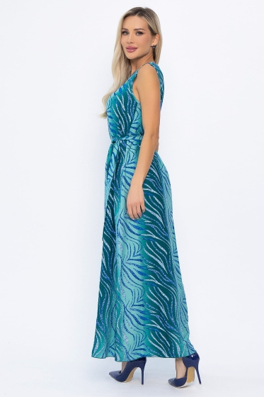 Платье Алхери (зеленое) П13824-12М