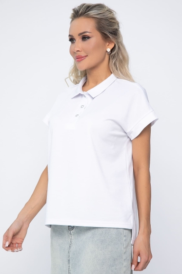 Поло Юлиана НЬЮ (белое) Б13634-10М