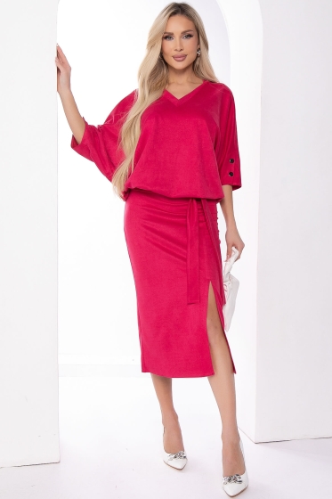 Платье "Вэнсдей" (розовое) П8286