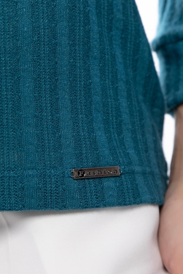 Джемпер "Марика" (морская волна) Б7602