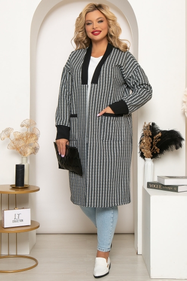 Кардиган "Дафния" (medium print) Б4191