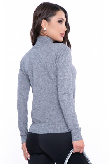 Водолазка "Осенняя история" (серая) Б2777