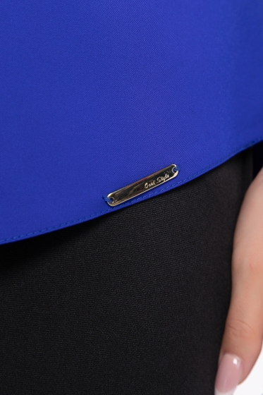 Блуза "Аста" (электрик) Б8396