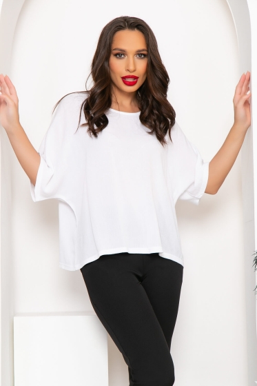 Блуза "Людмила" (белая) Б4313