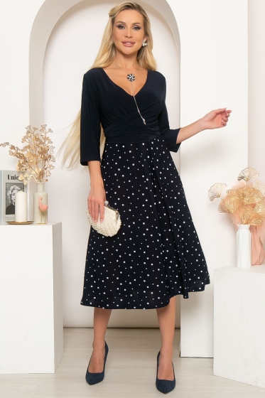 Платье "Эстель" (блю) П4060