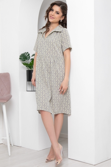 Платье "Гермиона" (грей) П5982