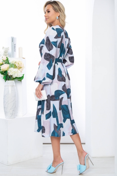 Платье "Надежда" (абстракция) П5254