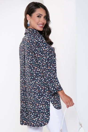 Рубашка "Классика времени" (мелкий цветочек) Б2477