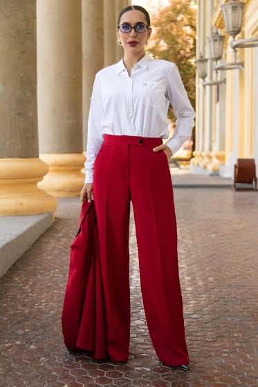 Брюки Брайн (бордо) Б14107-33М