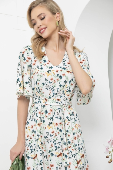 Платье "Натали" (молочное) П5552