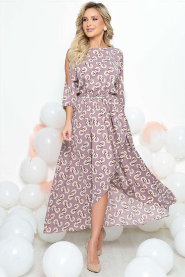 Платье "Танго вдвоём" (лилас) П5385