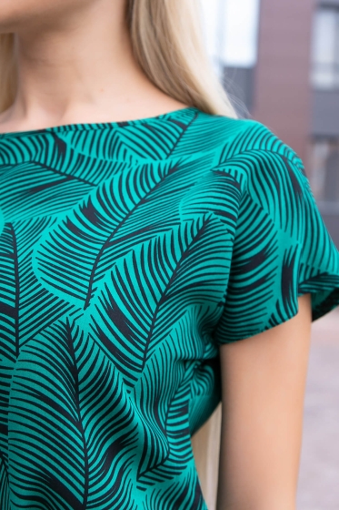 Платье "Мэри" (грин) П6711