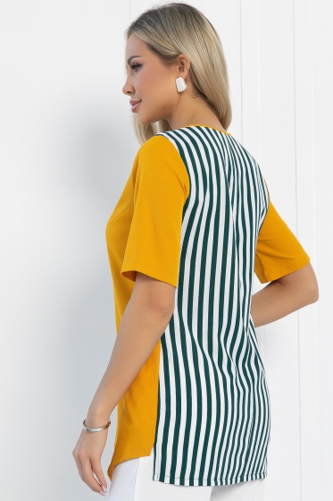 Блуза Надина (горчица) Б12958-24М