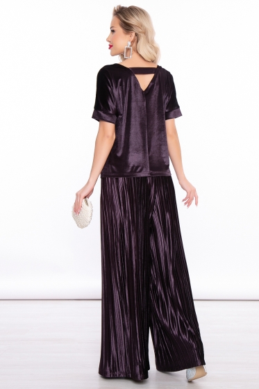 Костюм брючный "Грэмми" (фиолет) К2958