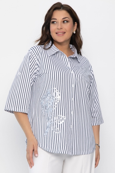 Рубашка Дафина (белая) Б13811-20М