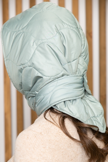 Косынка стёганая (фисташка) КС4