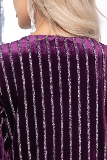 Платье "Торжество" (мерцающий аметист) П7784