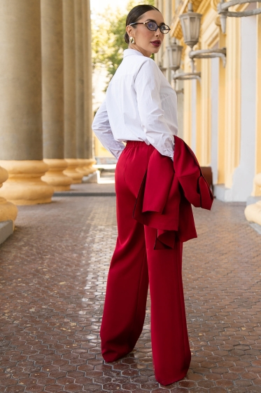 Брюки Брайн (бордо) Б14107-33М