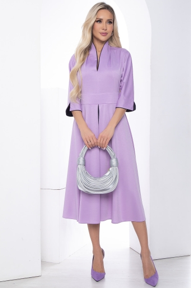 Платье Леди удача (сирень) П10027