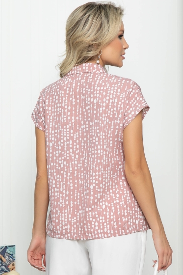 Блуза "Мелита" (пыльная роза) Б6308