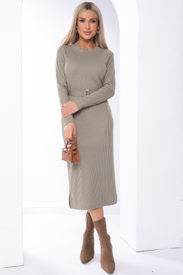 Платье "Сандра" (олива) П8220