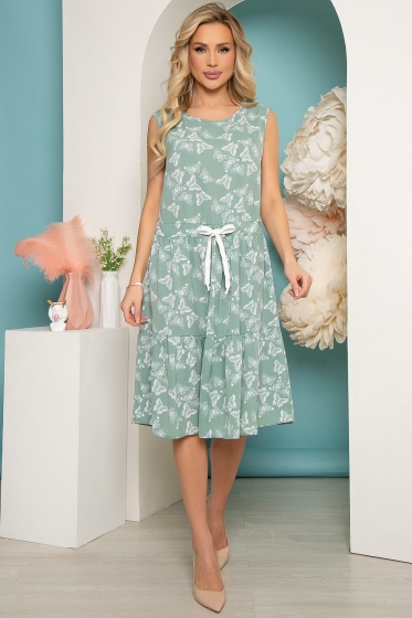 Платье "Элиза" (мята) П3678