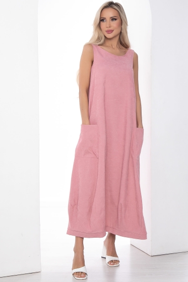 Сарафан В стиле бохо (розовый) П10098