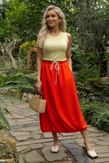 Юбка Силена (коралловая) Ю13413-9М