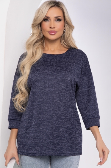 Джемпер "В гармонии с собой" (синий) Б8463